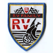 Embroidered patch, badge, emblem