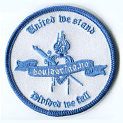 Embroidered patch, badge, emblem