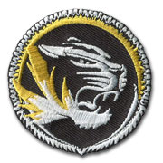 Embroidered patch, badge, emblem