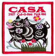 Embroidered patch, badge, emblem